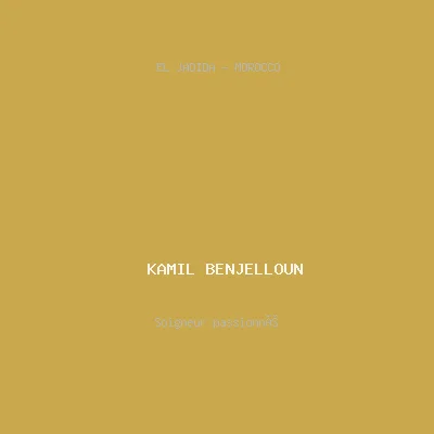 Kamil Benjelloun